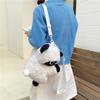 Kawaii Sheep Doll Shoulder Bag Stuffed Animal Plush Backpack Animal Lamb Crossbody Bag  Outdoor