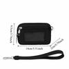 Nylon Hanging Card Holder Multifunction Portable Multi-card Hand Wallet Mini Waterproof Coin Bag with Lanyard Male/Famale