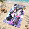 Akaza Demon Slayer Custom Name Beach Towels Also Serve As Bath Towels Summer Essential a Musthave for the Outdoors the Beach and the Pool