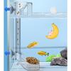 1PC  Acrylic Small Fish Feeding Aquarium Feeder Tube Set Transparent Fish Tank Shrimp Food Feeding Accessories