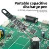 Kondensator-Entladestift mit teleskopischer Sonde, verstellbarer Abstand 1-70 mm, 1000V MOS-Röhre, automatische Entladeerkennung, LED-Anzeige
