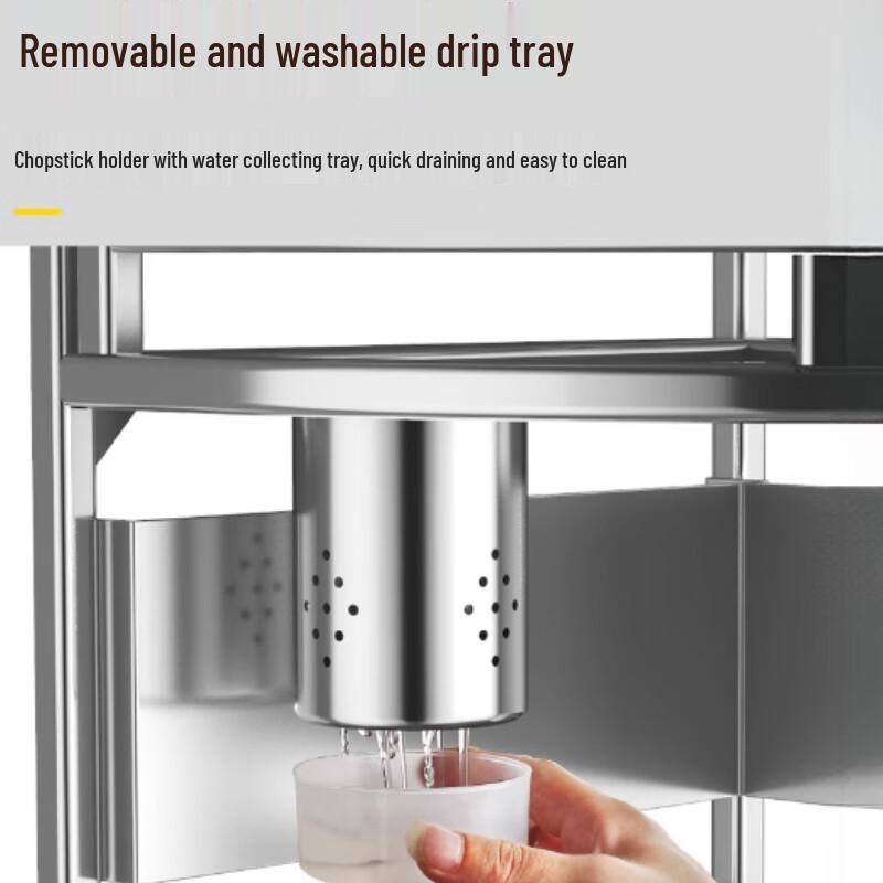 Modern 3-Tier Kitchen Countertop Storage Rack with Knife Holder