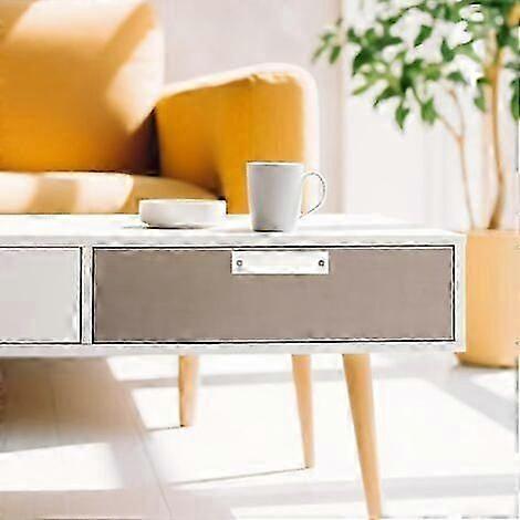 Piece Exterior Door Handle - Sliding Door Handle, Invisible Interior Furniture Handle, 90mm Center Distance (white)