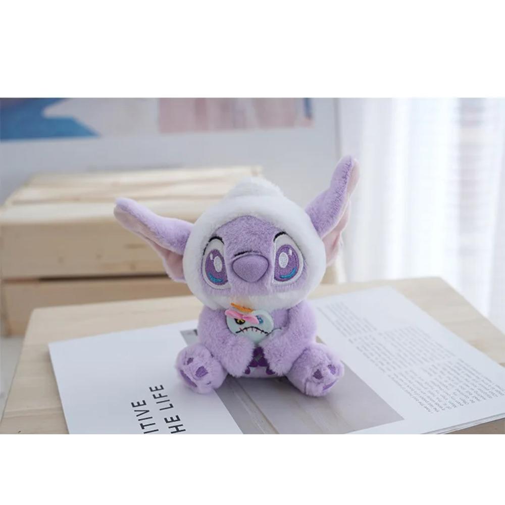 13cm Stitch Keychain Plush Toy Backpack Pendant Decoration Girl Toy Soft and Comfortable Stuffed Doll Boys Birthday Gifts