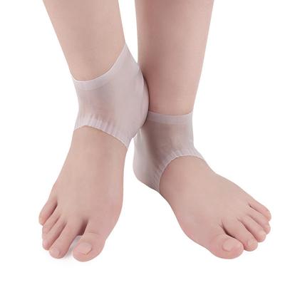 Silicone Heel Cover Foot Protection Soft and Comfortable Women's Heel Socks Protective Cover Men's Foot Protection Heel Silicone Heel Cover
