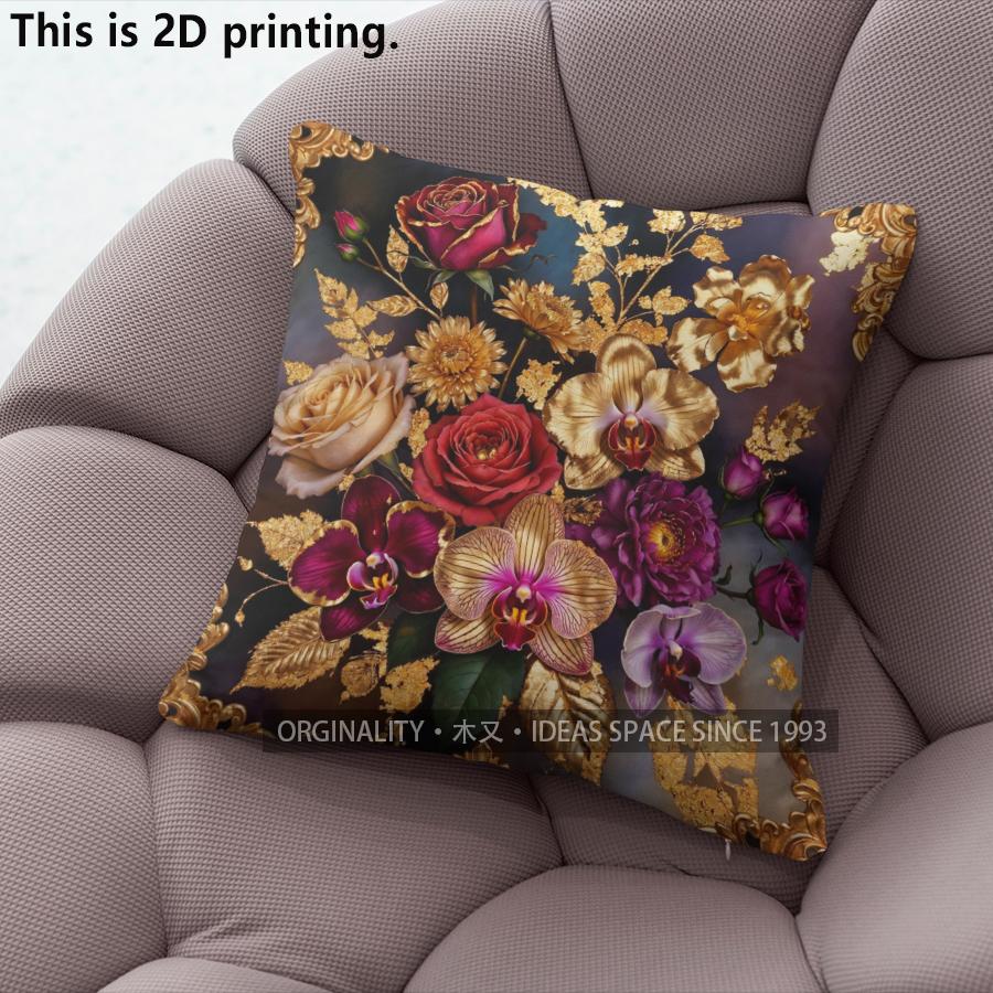Vintage Floral Damask Decorative Throw Pillow Covers Pattern Cushion Cover Suitable For Sofa Bedroom Car Pillow Cover