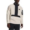 Under Armour Συμπαγές Λογότυπο Αμερικάνικο Vintage Μοτίβο Ετικέτα Ραφτή Φερμουάρ Sherpa Όρθιος Γιακάς Πουλόβερ Μακρυμάνικη Μπλούζα Ανδρική μπλούζα 1373847-110