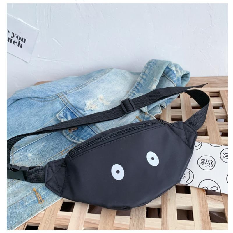 Lustige Kleine Augen Nylon Brust Mode Niedlich Cooles Mädchen Bauchtasche