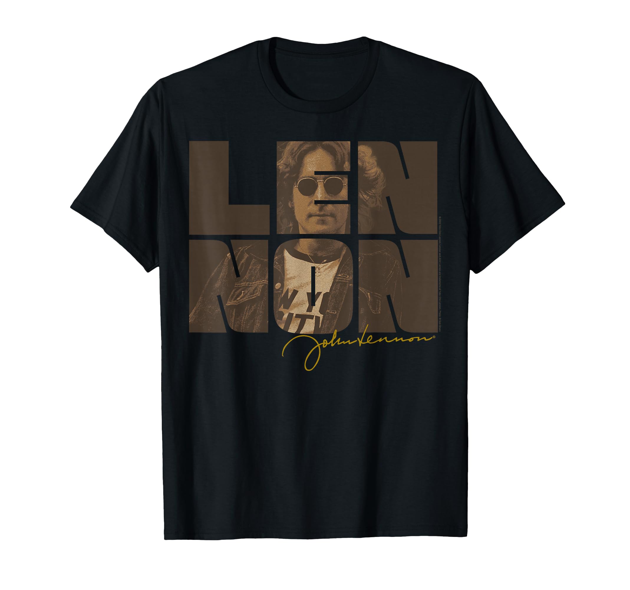 

John Lennon Retro Photo Art Design T-Shirt
