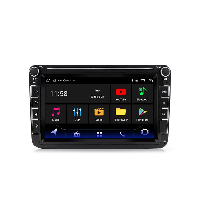 Fits VW Jetta, Passat, EOS, Caddy: Central Control, Navigation, Reverse Camera, Radio