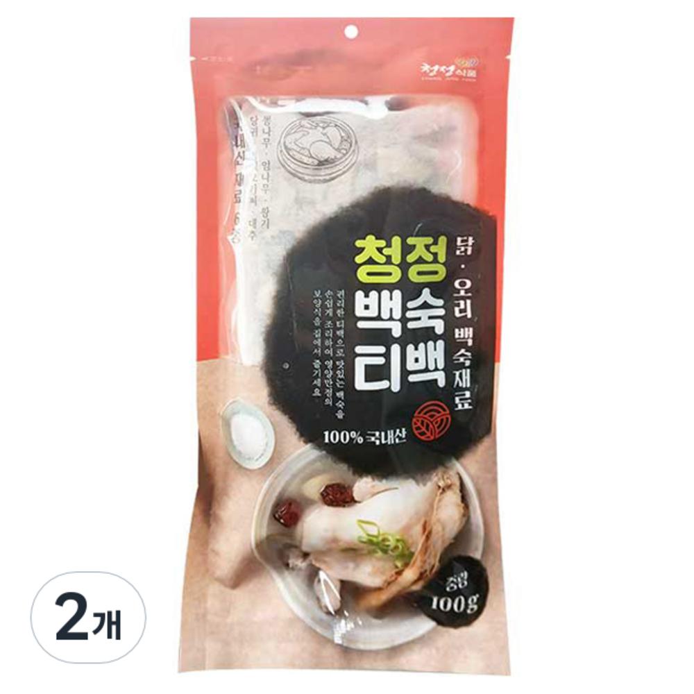 Joeun Herb Pure Chicken Soup Tea Bags 100g 2 Pcs