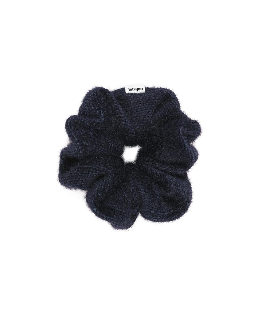 Lotsyou Lotsyou_Fluffy Scrunchie Navy