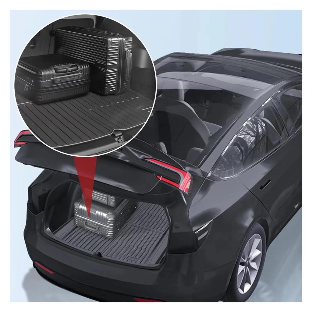 Tesla Model Y 2025 Juniper TPE Floor Mats & Cargo Liners All Weather Trunk