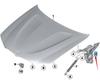 BMW X3 F25 Hood Hinge Replacement (Part Numbers: 41617262875, 41617262876)