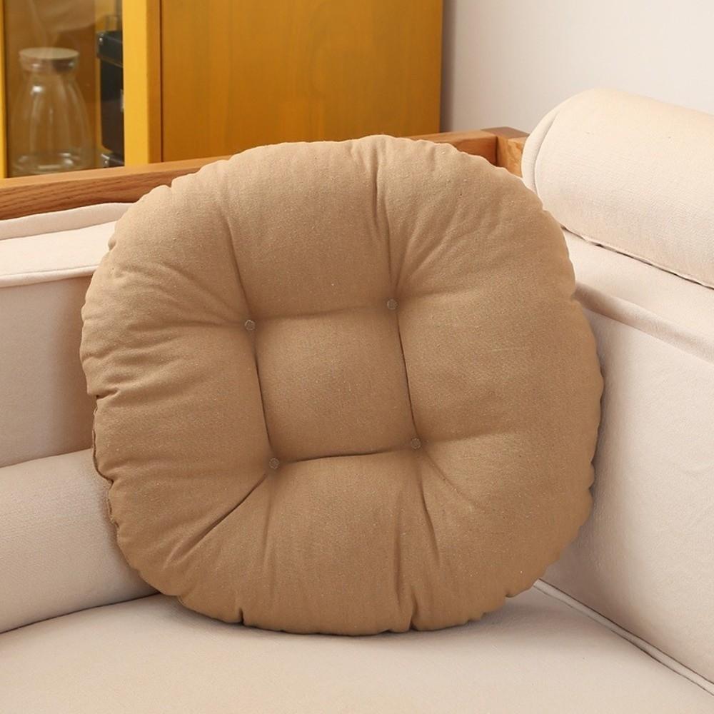 Warmth Plush Cushion 45cm Round Cushion New Thickened Cushion  Office Decor
