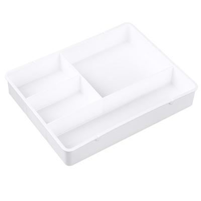 Desktop Organizer Box Drawer Divider Tray Desk Makeup Classification Storage Box for Bathroom