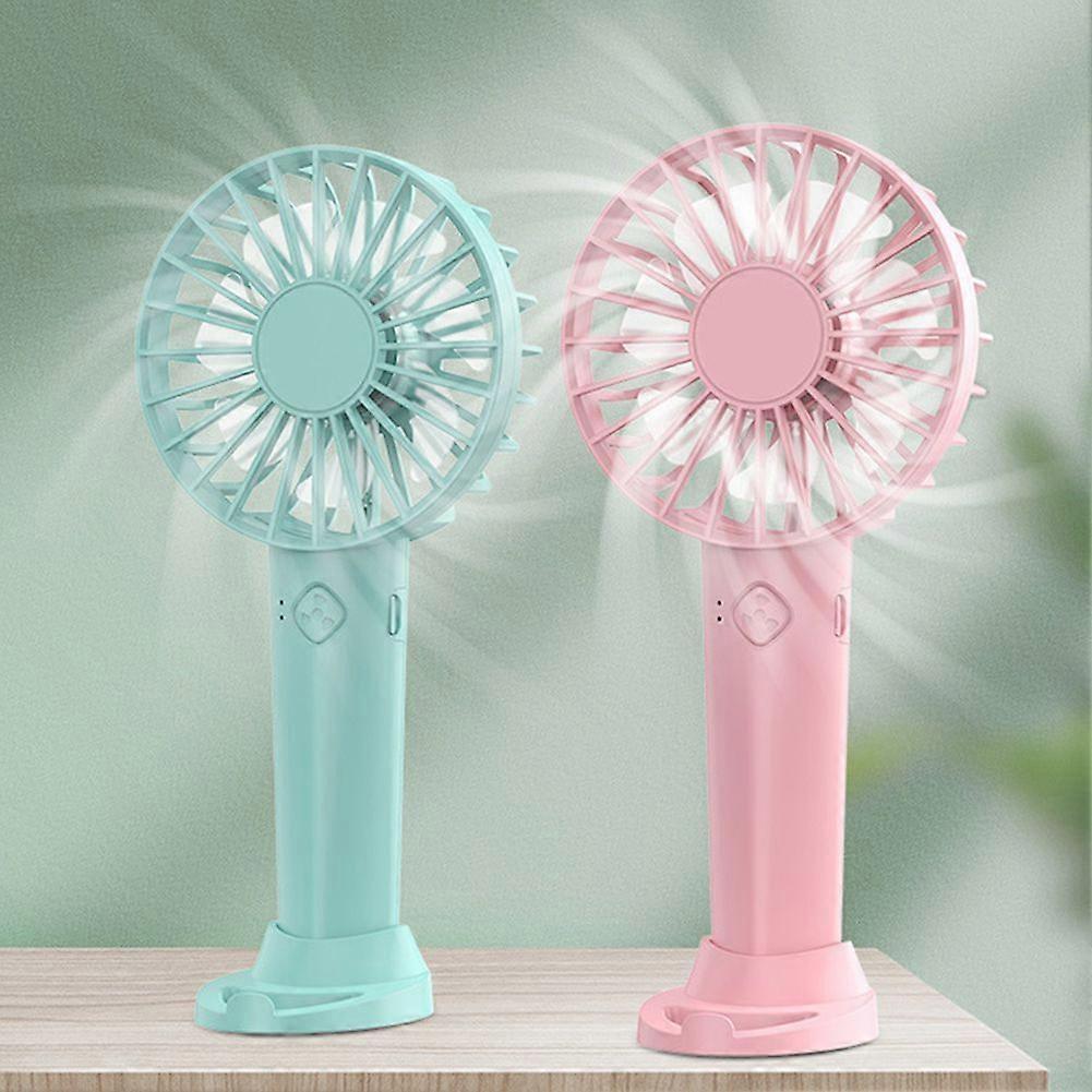 Usb Mini Handheld Fan Portable Student Office 3 Speed Adjustment Outdoor Wind Powerful Small Quiet Air Cooling Fans For Outdoors