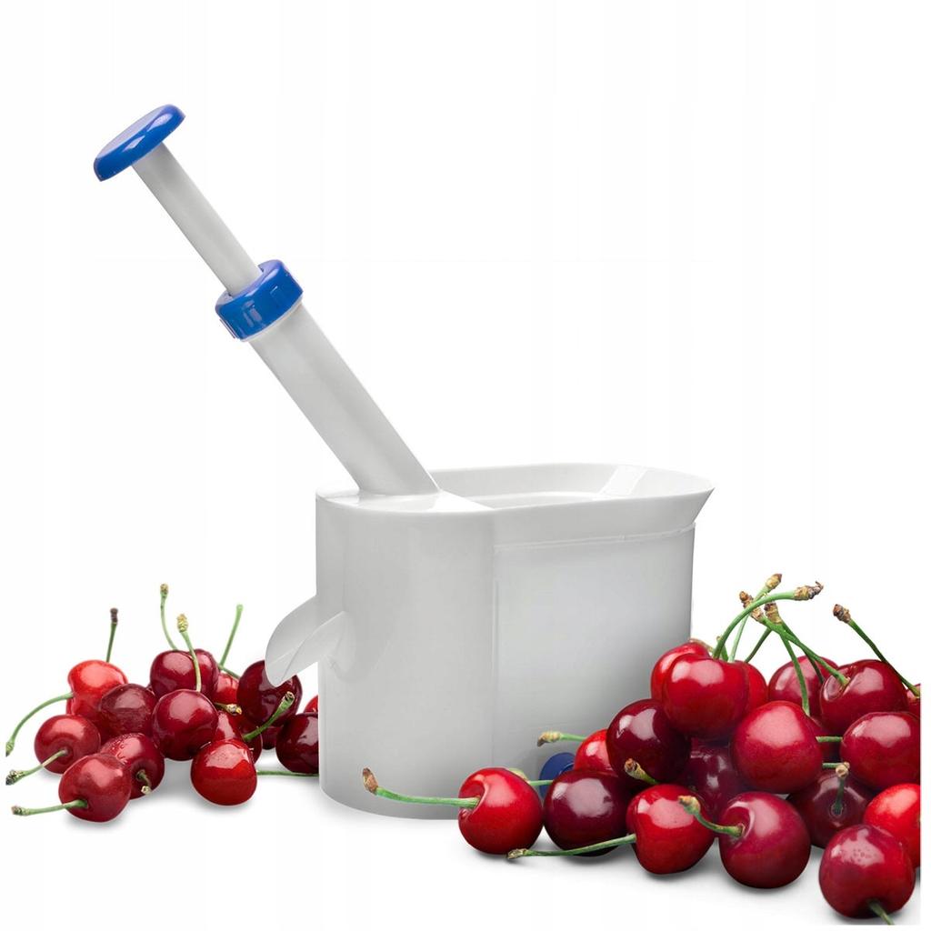 Dénoyauteur de Cerises Dénoyauteur d'Olives Dénoyauteur de Fruits Gadget de Cuisine Manuel Ensemble de Pièces de Rechange 22x11.5x21.5cm Bimberek