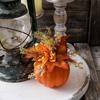 Artificial Pumpkin Autumn Herbst Decoration Chrysanthemum Home Decor Thanksgiving Halloween Table Entryway Sideboard Figurines