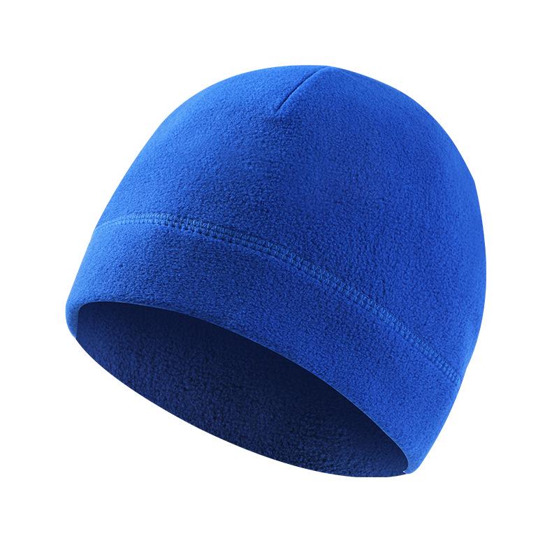 Men's and Women's Windproof Fleece Cycling Hat Set for Autumn and Winter