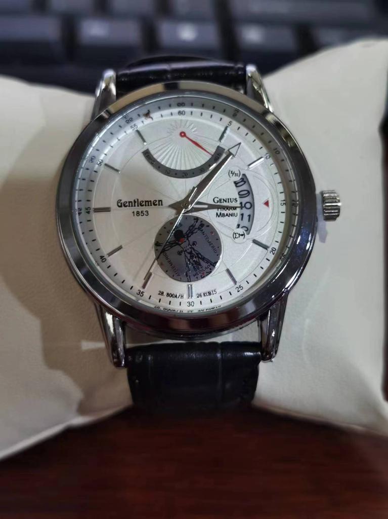 Men's Watch Sports Brand Light Luxury Trendy Stainless Steel Waterproof Fully Automatic Quartz Male Fashion Clock Watches