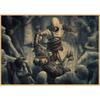 Assassin's Creed Retro Kraft Paper Wall Poster Mural 250