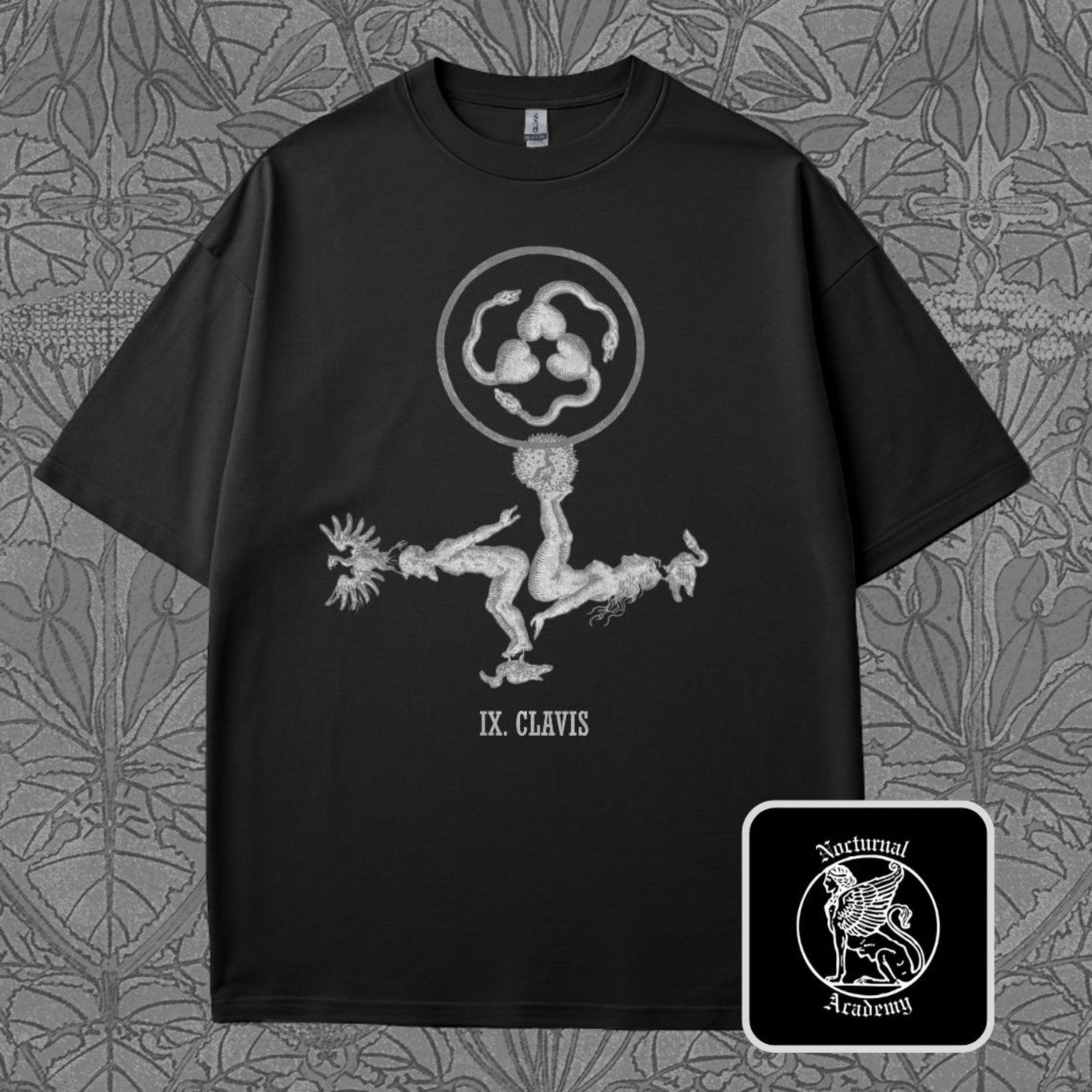 Basil Valentine Alchemy T-Shirt: 15th Century Mysticism, Unisex Cotton Tee 4XL