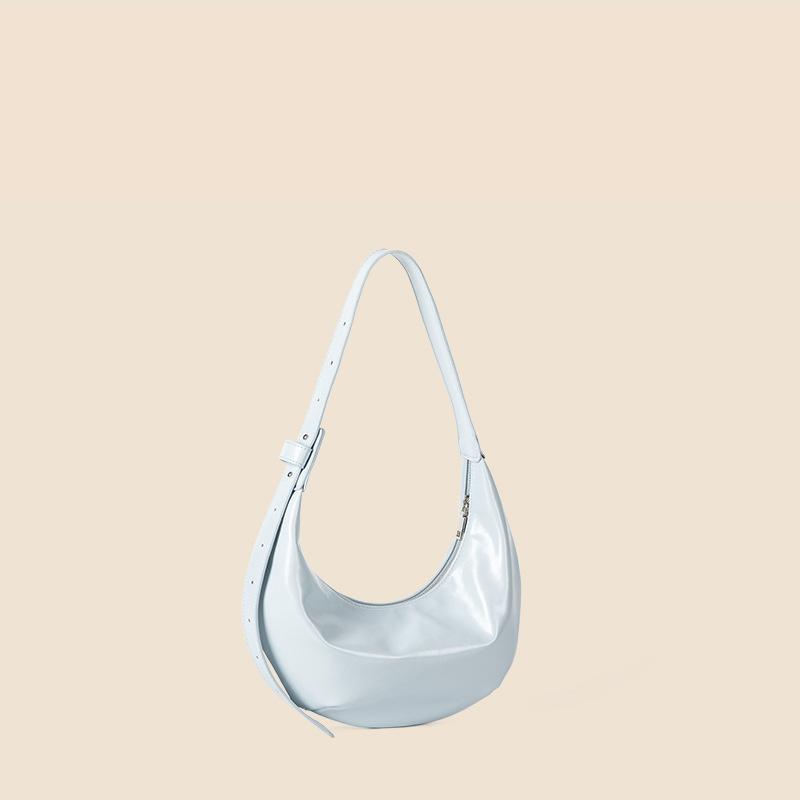 Fashion All-in-one Dumpling Bag Female Minority Commuter Underarm Bag High-grade Pu Solid Color Hand Bill Shoulder Bag