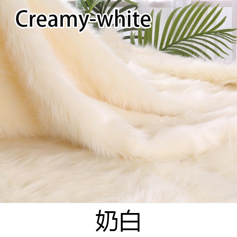 5cm Wool Length 180cm Wide High-grade Imitation Fox Hair Plush Fabric Carpet Fur Clothing Animal Fursuit Hair DIY Sewing Fabric