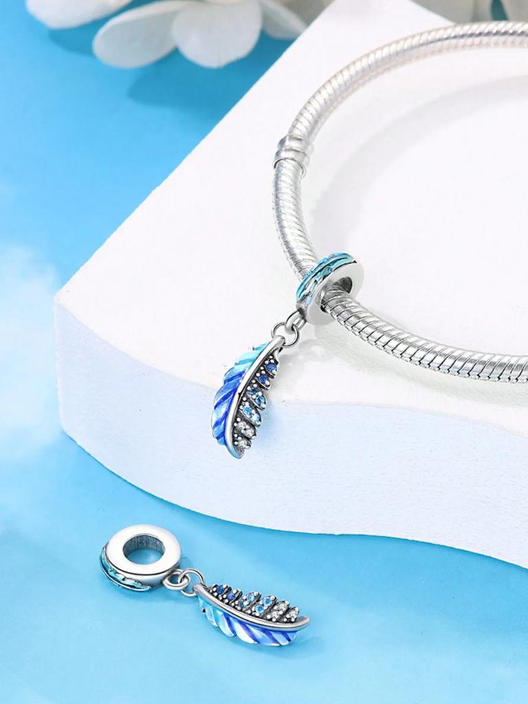 Copper Colors Angel Of Love With Magic Eyes Beads Charm Pendant For Original Bracelet For Women Diy Jewelry Love Gift