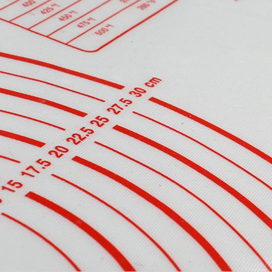 Baking Cushion Non-stick with Scale Silicone Kneading Rolling Dough Mat