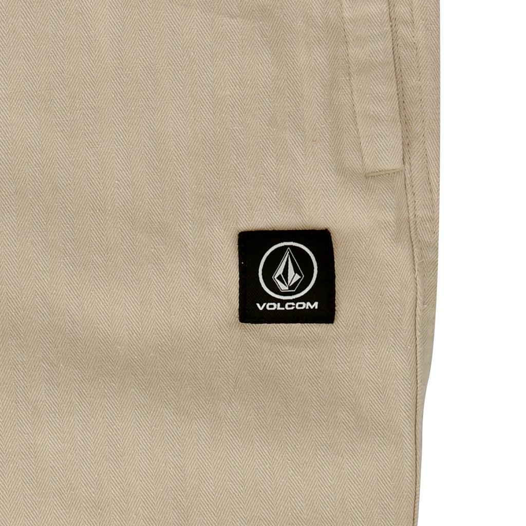 VOLCOM Herringbone Comfort Fit Cargo Pants (Beige)