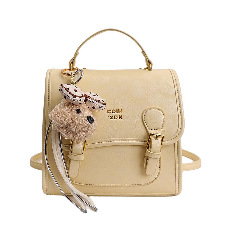 College-style Double-shoulder Bag, Travel-sized Backpack, Fashionable and Relaxed Style Crossbody Bag
