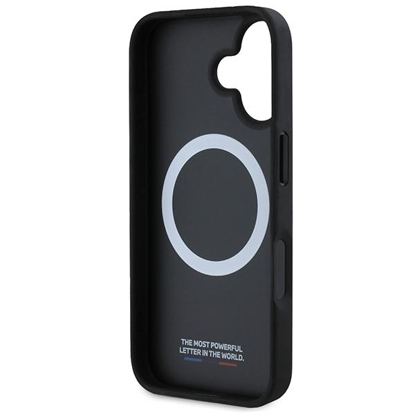 Bmw Bmhmp16M23Pupdk Iphone 16 Plus 6.7Czarny/Black Hardcase M Perforated Tricolor Line Magsafe
