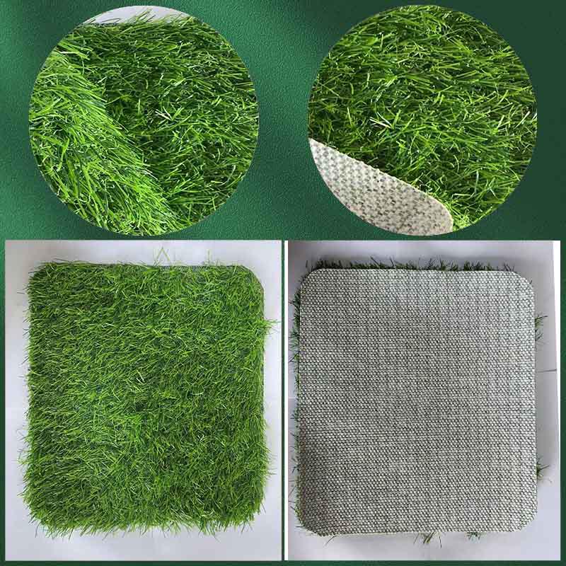 Artificial Turf Construction Site Fence and Landscaping Grass