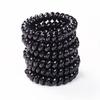 10Pcs/set Small Telephone Line Hair Ropes Girls Elastic Hair Bands Kid Ponytail Holder Ties Gum Hair Accessori Gifts 3-5cm Black