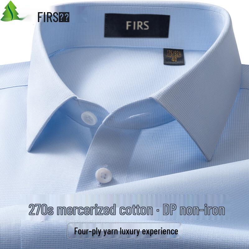 FIRS Men s Non-Iron Premium Cotton Long-Sleeve Shirt 39