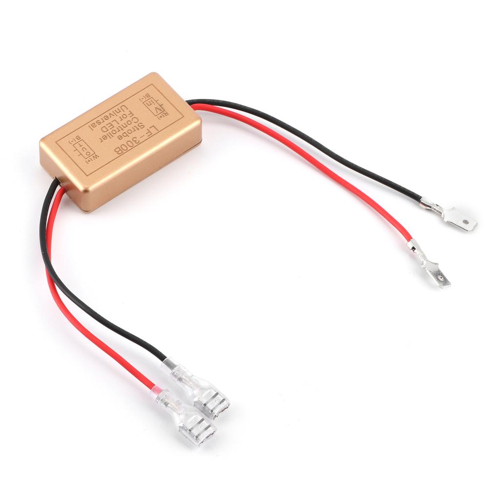 LED Headlight Strobe Controller Flasher Module H1 H3 Signal Light Controlling Box