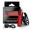Super Bright Bike Front Light Cycling 7 Lighting Mode Head Flashlight Colorful Warning Side Lamp for Hiking Night Riding Safety