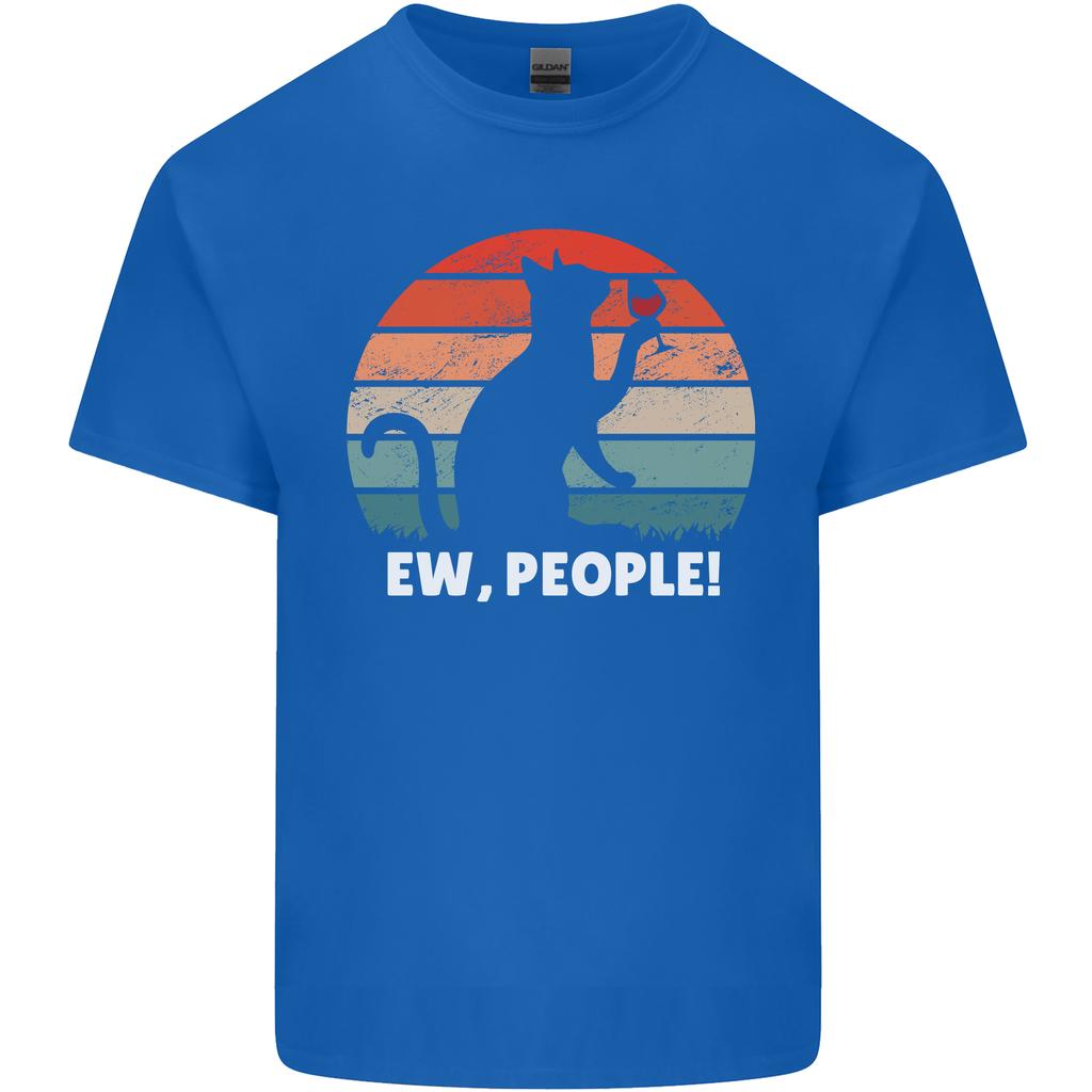 Alcohol Drinking Cat Ew People Unisexs Light Cotton TShirt
