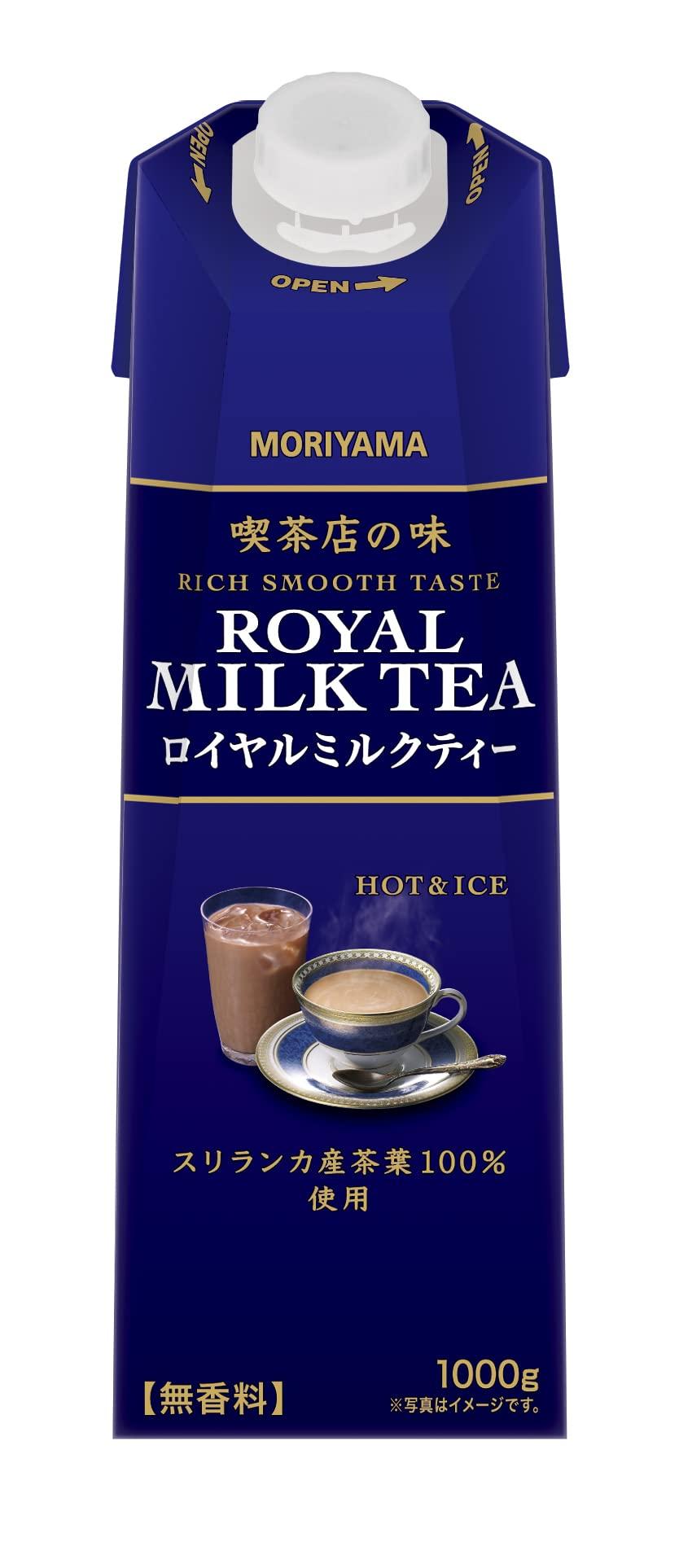 

MORIYAMA Moriyama Dairy Coffee Shop Taste Royal Milk Tea 1kg x 6 bottles