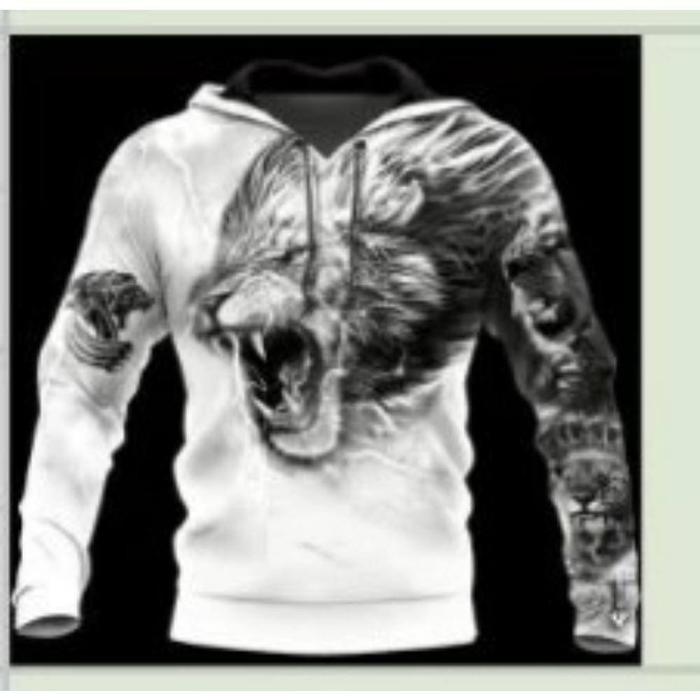 

Cross Border Men s 3D Hooded Sweatshirt, Amazon Men s 3D Sweatshirt, Digital Printed Casual Loose Sweatshirt 5XL
