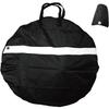 GORIX Wheel Bag for 2 Wheels (Storage Bag Included) for Car Storage Bicycle Road Bike Cross Bike Mountain Bike MTB White Line (Ca5)