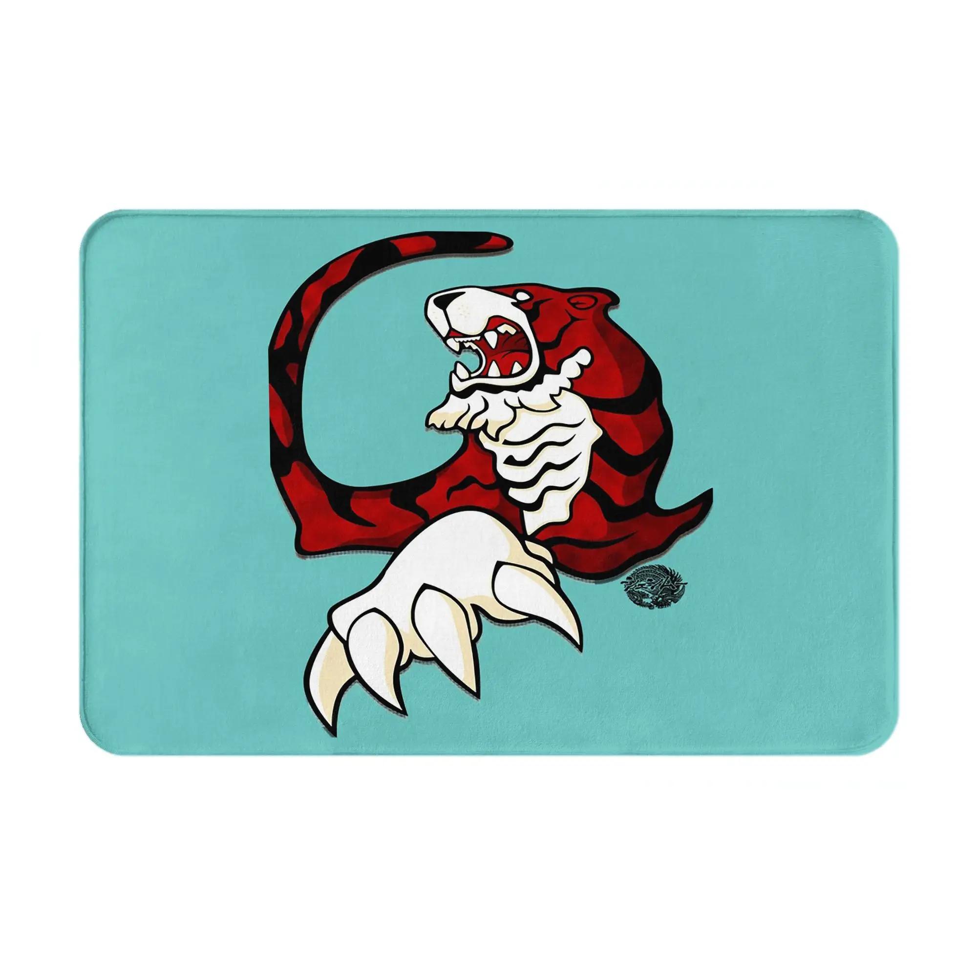 

Shenmue Tiger Anti-slip Doormat Floor Mat Antiwear Carpet Rug for Kitchen Entrance Home Living room Footpad Mats 40x60cm