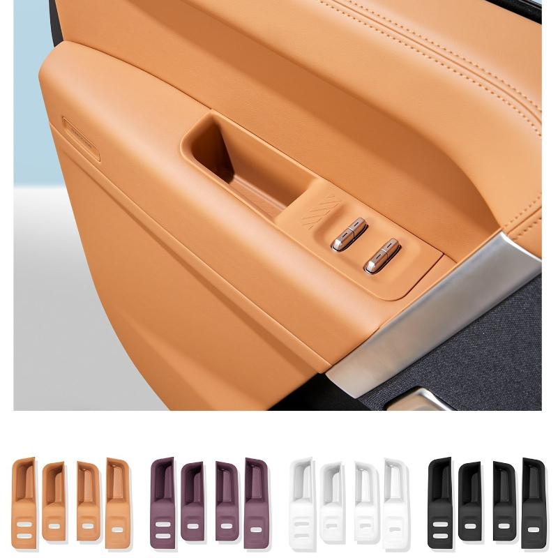 For Chery iCAUR V27 2026 Door Window Lift Panel Silicone Pad Upgraded Storage Box Interior Accessories