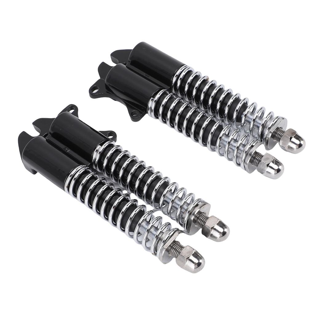 1 Pair 10 Inch Electric Scooter Shock Absorber Scooter Hydraulic Spring Shock Absorber Aluminum Alloy