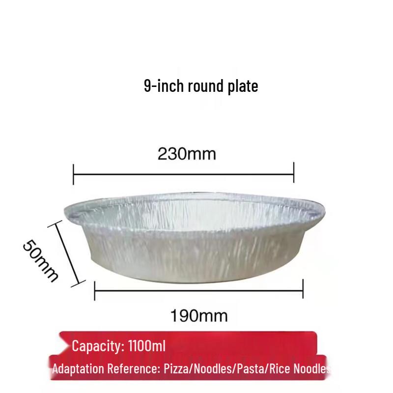 Oeny Disposable Aluminum Foil Pans with Lids