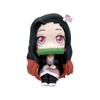 Demon Slayer Blade Sitting Posture Nidou Tanjirou  Anime Figure Cartoon Desk Decor Ornament Model Gifts