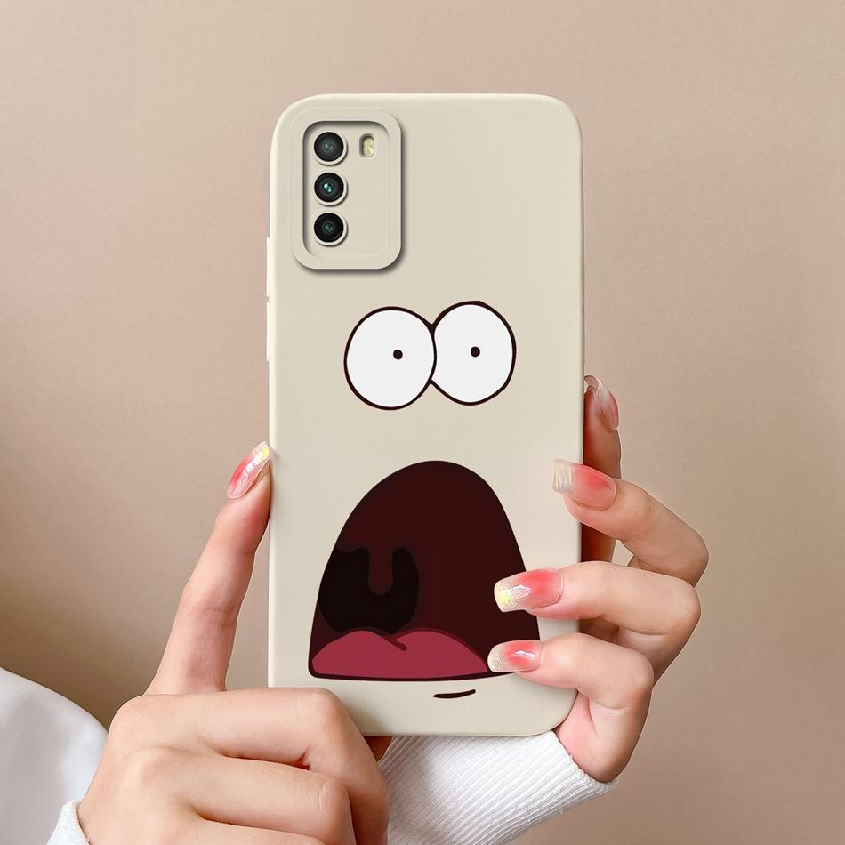 Case For Xiaomi Poco M3 Pro Floral Soft Liquid Silicone Camera Protection Anti Choc Back Cover For Poco M 3 Pro M3Pro Coque Capa
