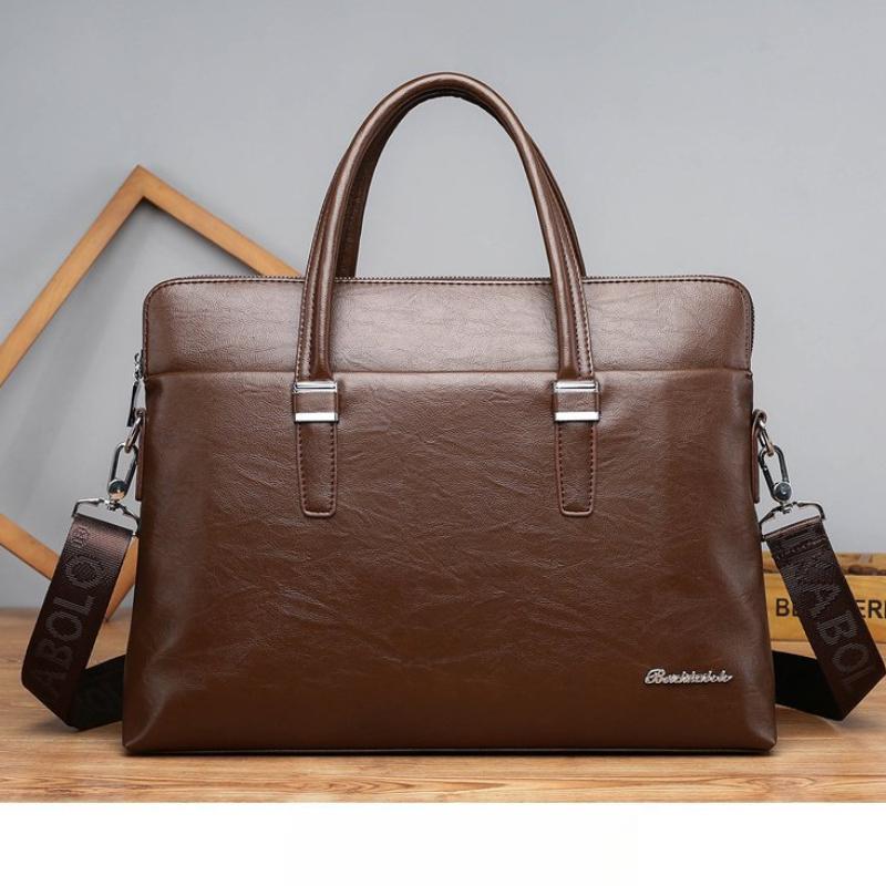 Men's Messenger Business Briefcase Wear-resistant Casual Bag Men's Handbag Horizontal Shoulder Bag